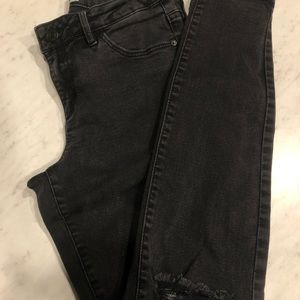 Garage black jeans